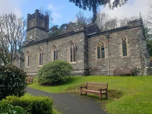 Rydal Church near Rydal Mount & Rydal Hall.