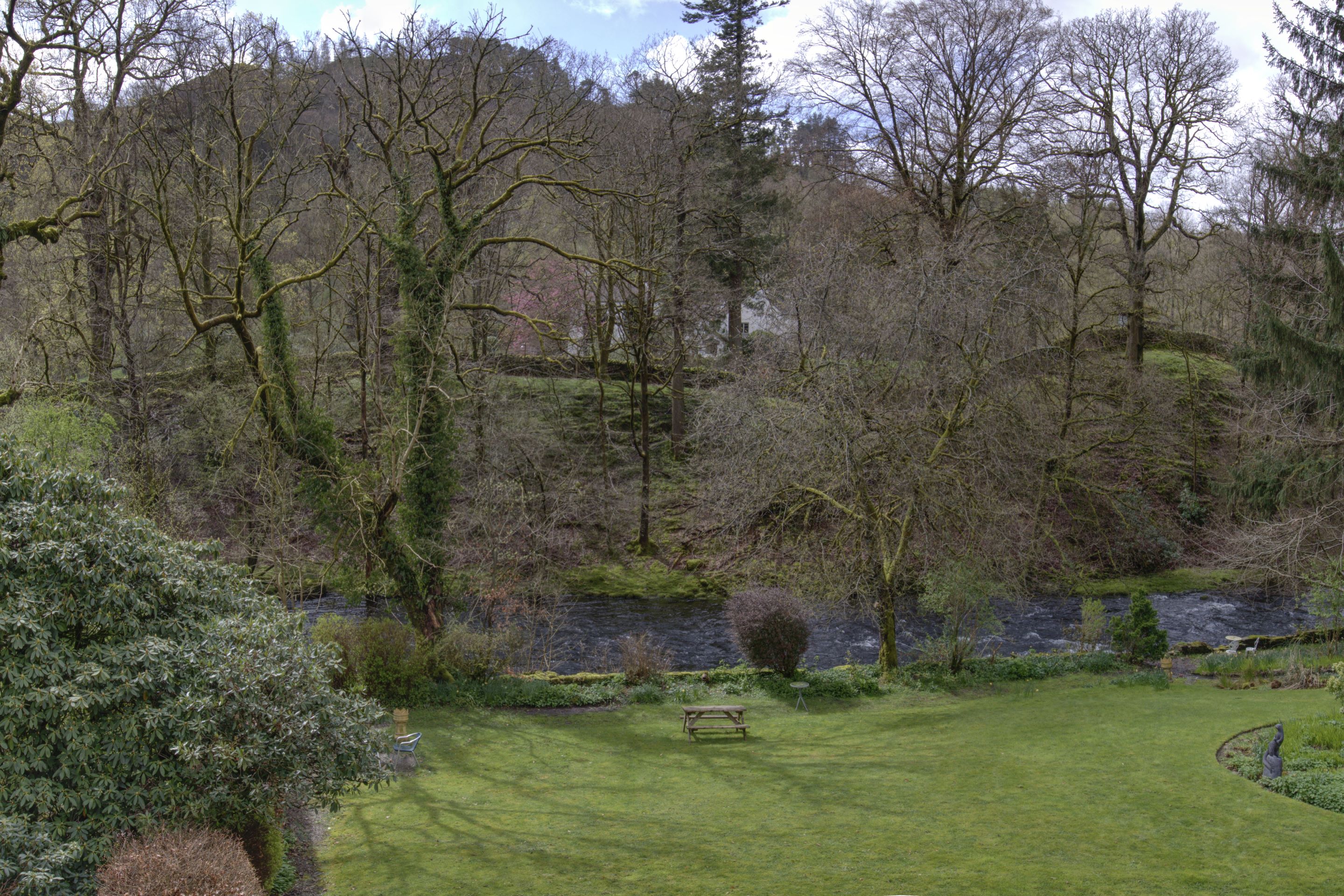 Garden view from Rydal Lodge Rothay Suite