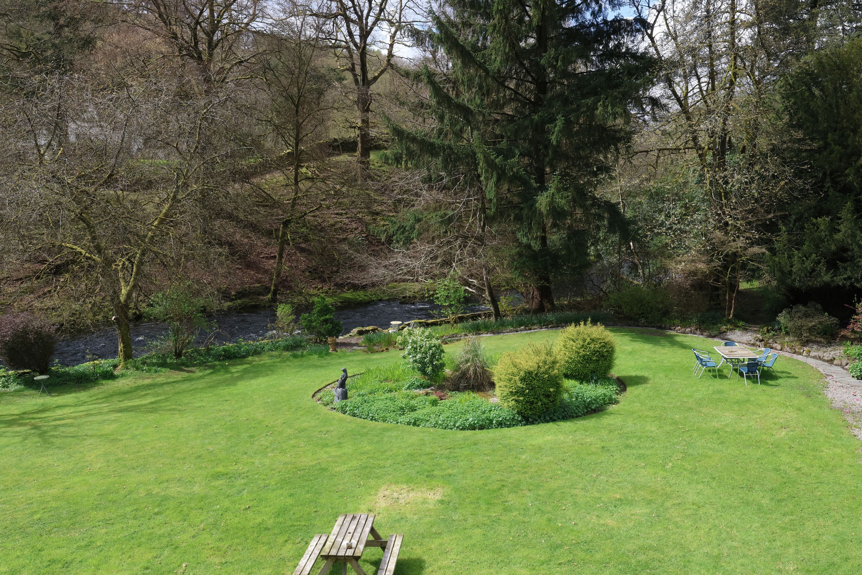 Garden side view from Rydal Lodge Rothay Suite